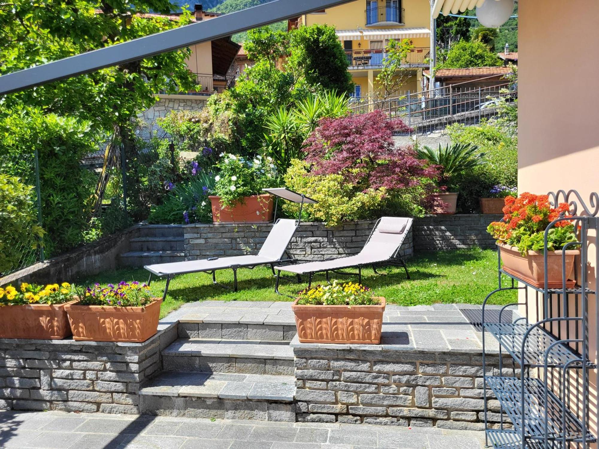 Casa Intignano - Appartamento Con Terrazzo Vista Lago Tremezzo Szoba fotó
